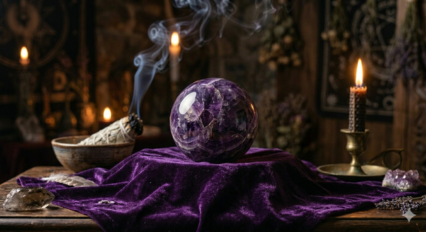 Amethyst Intuition Sphere image 1